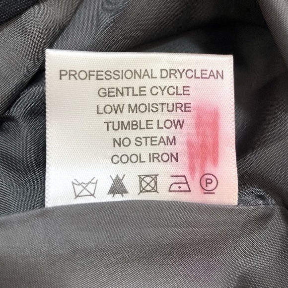 TORY BURCH Corinna Heather Gray Straight Leg Wool Blend Career Dress Pants - Picture 13 of 13